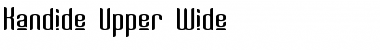 Download Kandide Upper Wide Regular Font