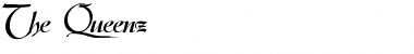 Download The Queenz Bold Font Title Preview