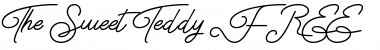 Download The Sweet Teddy Regular Font