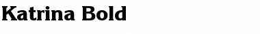 Download Katrina Bold Font Title Preview