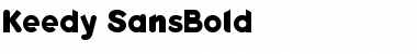 Download Keedy SansBold Font Title Preview