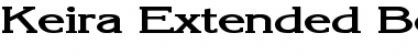 Download Keira Extended Bold Font Title Preview