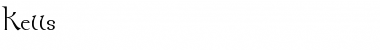 Download Kells Regular Font Title Preview