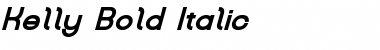 Download Kelly Bold Italic Font Title Preview