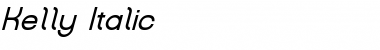 Download Kelly Italic Font Title Preview