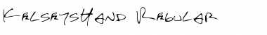 Download KelseysHand Regular Font Title Preview