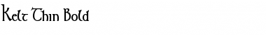 Download Kelt Thin Bold Font Title Preview