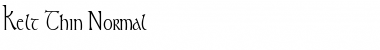Download Kelt Thin Normal Font Title Preview