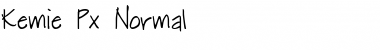 Download Kemie Regular Font Title Preview