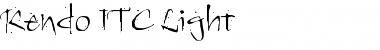 Download Kendo ITC Light Font Title Preview