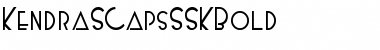 Download KendraSCapsSSK Bold Font Title Preview