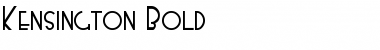 Download Kensington Bold Font Title Preview