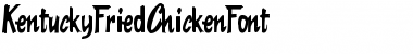 Download KentuckyFriedChickenFont Regular Font Title Preview