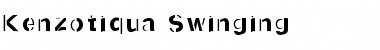 Download KenzotiquaSwinging Swinging Font Title Preview