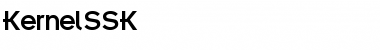 Download KernelSSK Regular Font Title Preview