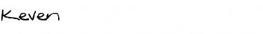 Download Keven Hand Font Title Preview