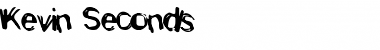 Download Kevin Seconds Normal Font Title Preview