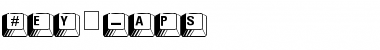 Download Key Caps Regular Font Title Preview