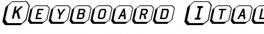 Download Keyboard Italic Font Title Preview
