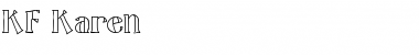 Download KF Karen Regular Font Title Preview