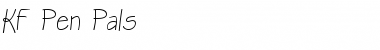 Download KF Pen Pals Regular Font Title Preview