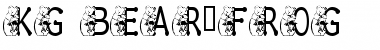 Download KG BEAR&FROG Regular Font Title Preview