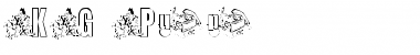 Download KG Pup Regular Font Title Preview