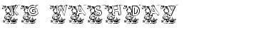 Download KG WASHDAY Regular Font Title Preview