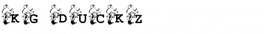 Download KG_DUCKZ Regular Font Title Preview