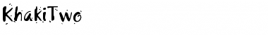 Download KhakiTwo Roman Font Title Preview