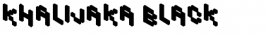 Download Khalijaka Black Font Title Preview