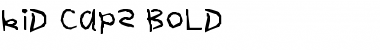 Download Kid Caps Regular Font Title Preview