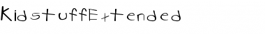 Download KidstuffExtended Regular Font Title Preview