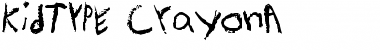 Download KidTYPE CrayonA Font Title Preview