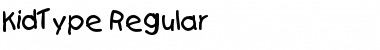 Download KidType Regular Font Title Preview