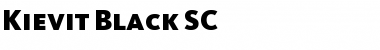 Download Kievit Regular Font Title Preview