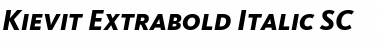 Download Kievit Italic Font Title Preview