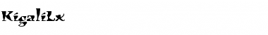 Download KigaliLx Roman Font Title Preview