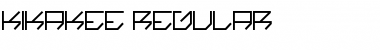 Download kikakee Regular Font Title Preview