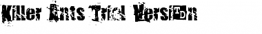 Download Killer Ants Trial Version Regular Font Title Preview