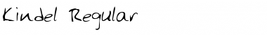 Download Kindel Regular Font Title Preview