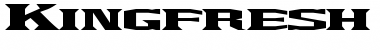 Download Kingfresh Regular Font Title Preview
