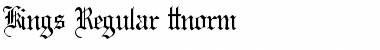Download Kings Regular Font Title Preview