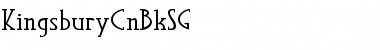 Download Kingsbury Medium Font Title Preview