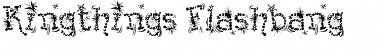 Download Kingthings Flashbang regular Font Title Preview