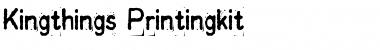 Download Kingthings Printingkit Regular Font Title Preview