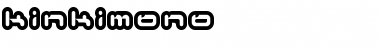 Download Kinkimono Regular Font Title Preview