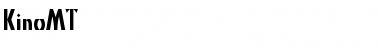 Download KinoMT Roman Font Title Preview