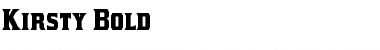Download Kirsty Bold Font Title Preview