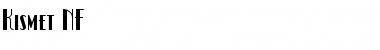 Download Kismet NF Regular Font Title Preview